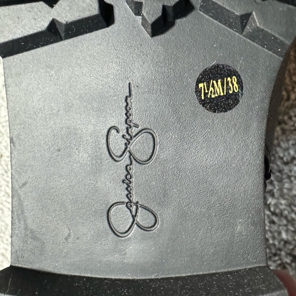 NWT Jessica Simpson Kerina Lace-Up Boot Zipper Closure 7.5 - Picture 7 of 8